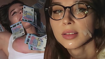 A desperate student takes on a wild cumming challenge for money