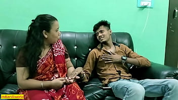 Indian hot stepmom gets caught and brutally fucked by stepson in taboo encounter